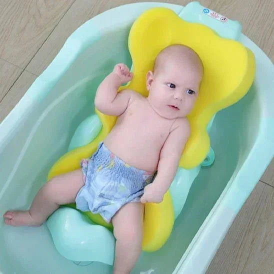Siege de bain bebe jaune