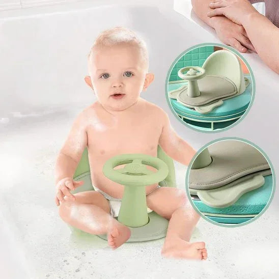 Siege de bain bebe vert