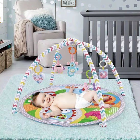 tapis d'éveil  rose