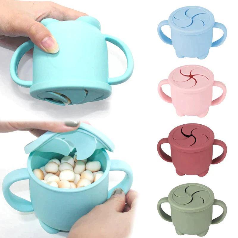 TASSE APPRENTISSAGE BEBE | SNACK STATION CUP ™ - nanoukid