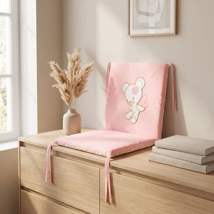 tour de lit bebe rose modulable