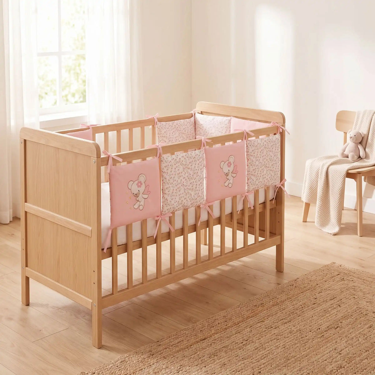 tour de lit pour fille protection totale