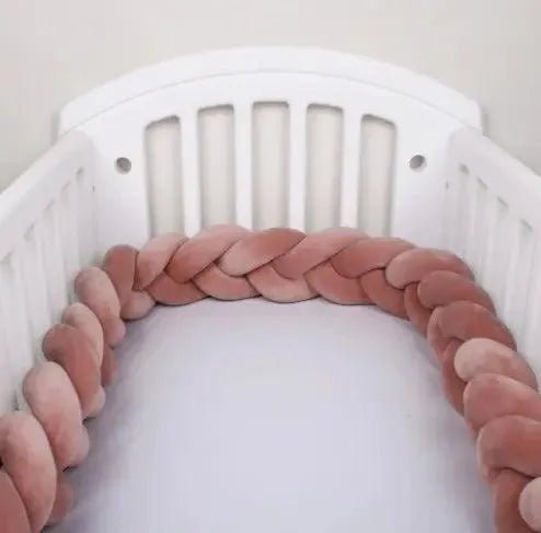 TOUR DE LIT TRESSE TERRACOTTA - nanoukid