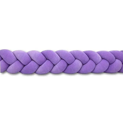 TOUR DE LIT TRESSE VIOLET - nanoukid