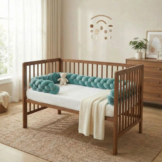 tresse-lit-bebe-bleu-vert