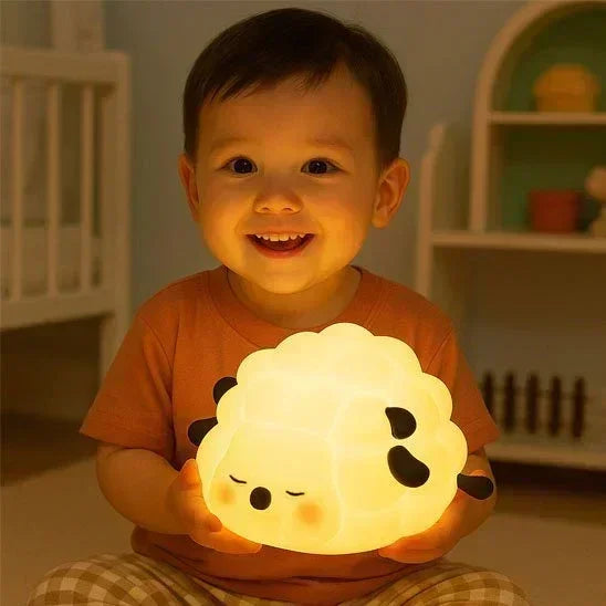 Veilleuse bébé mouton lumiere froide