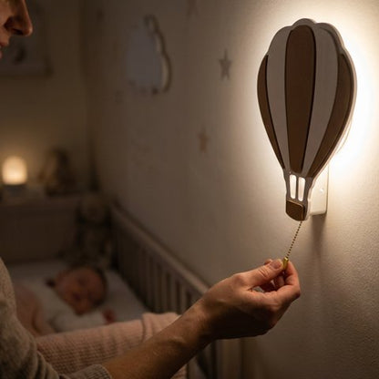 Veilleuse bebe  murale en forme de ballon