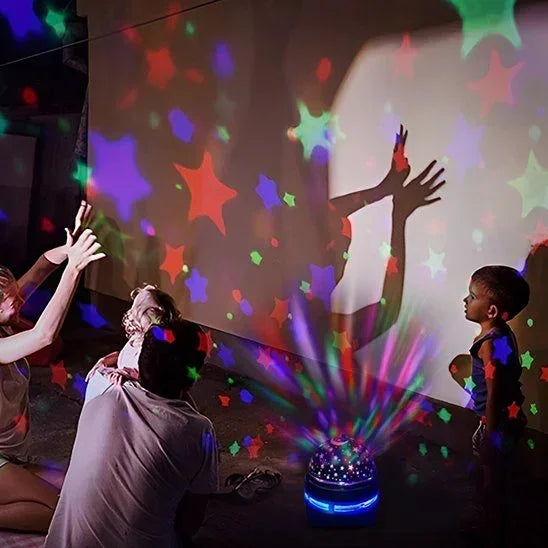 Veilleuse bébé projection  plafond amusante