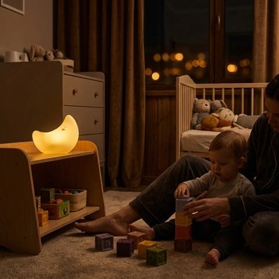 Veilleuse bébé réconfortante et sur pour l'enfant