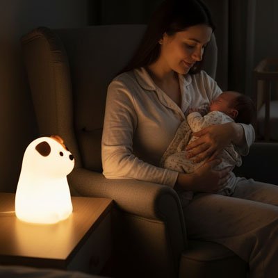 Veilleuse bébé sans pile