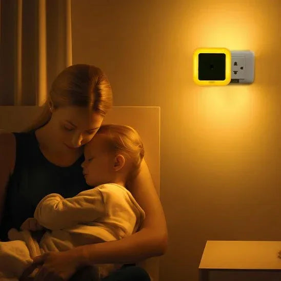 Veilleuse bébé  sur prise detécteur