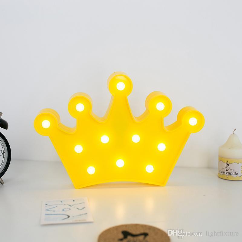 VEILLEUSE LED COURONNE - nanoukid