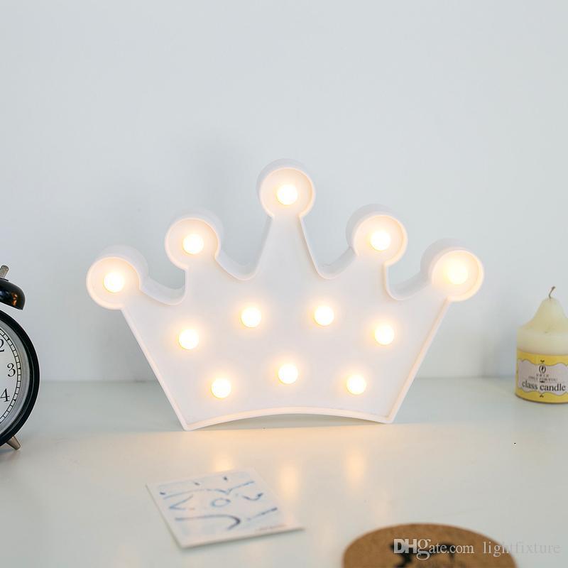 VEILLEUSE LED COURONNE - nanoukid