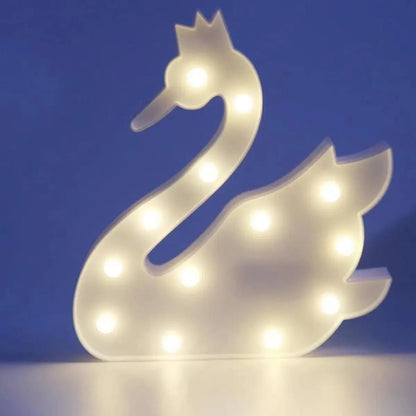 VEILLEUSE LED CYGNE - nanoukid