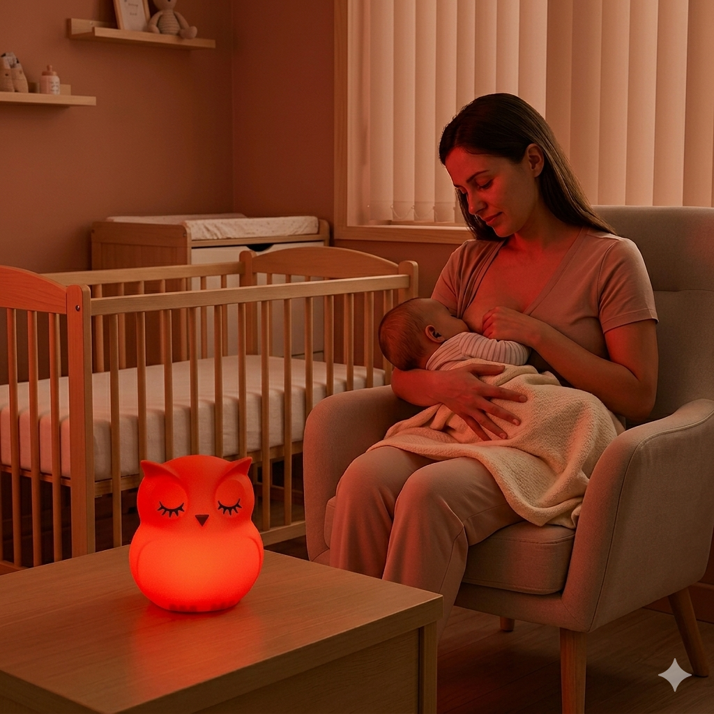 veilleuse-lumiere-rouge-pourallaiter-bebe-nuit