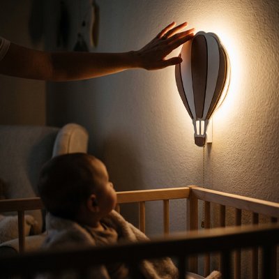 Veilleuse murale pour chambre bébé 