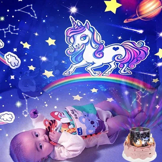 Veilleuse projection avec bébé